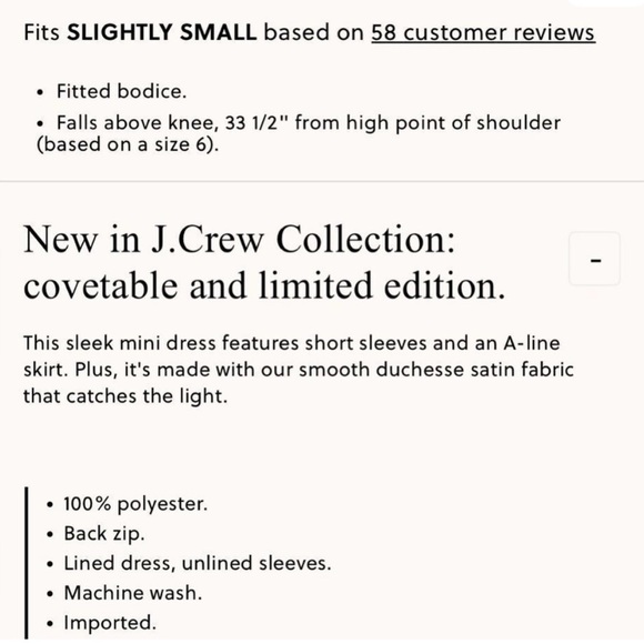 J. Crew Collection with Custom MARABOU FEATHER TRIM Black Duchesse Satin Dress - Picture 14 of 14